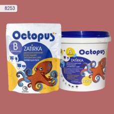 Двухкомпонентная эпоксидная затирка фуга для плитки и мозаики ТМ "OCTOPUS", цвет 8253 1,25 кг