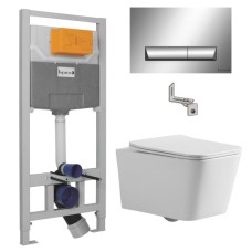 Набор установочный: BILOVEC унитаз twist, сиденье duroplast +i-FRAME i8120C (установка, крепление, клавиша хром i5800C) Инсталляции для унитаза — страница 24