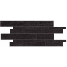 (30x60) LISTELLI SFALSATI MIX NAT. ANTRACITE M634L9 из коллекции Silver Stone Emilceramica