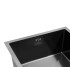 Кухонна мийка Kroner KRP Schwarze - 4843HM PVD (3.0/1.0 мм) Kroner