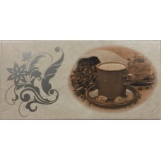 Декор Dec. Ivory Brown Cup 10x20 Stone з колекції Stone Декор Dec. Ivory Brown Cup 10x20 Stone з колекції Stone Stone