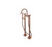 LIGNAGE CROSS, Смеситель напольный для ванны, brushed copper (100311400)