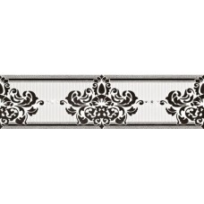 Бордюр Bianco Nero Frise 8x30 Elite Valentino з колекції Elite Valentino