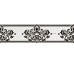 Бордюр Bianco Nero Frise 8x30 Elite Piemme Valentino з колекції Elite Piemme Valentino