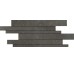 Мозаїка 29.5x59.2 DC921 Infinity plain kompact black Aleluia Kompact з колекції Kompact Aleluia