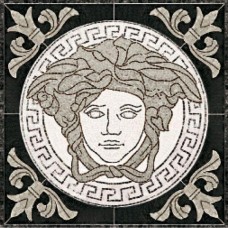 Панно Rosoni Medusa In Pietra Naturale Black 78.9x78.9 Palace Gold з колекції Palace Gold Palace Gold Керамічна плитка Versace — сторінка 4