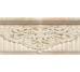Бордюр Crema Cenefa 12x25 Breccia Cristacer з колекції Breccia Cristacer