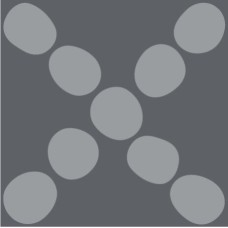 (20x20) Croce Dark Q - Navone з колекції Navone Navone Керамічна плитка Bisazza