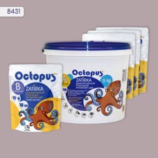 Двухкомпонентная эпоксидная затирка фуга для плитки и мозаики ТМ "OCTOPUS", цвет 8431 5 кг. Двухкомпонентная эпоксидная затирка фуга для плитки и мозаики ТМ "OCTOPUS", цвет 8431 5 кг.