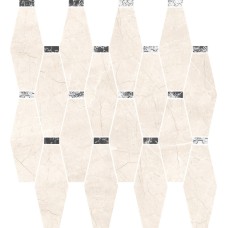 Мозаїка (29.6x32.1) 66074 Лозанга Белая Сб. Тоз. Platino - Mexicana з колекції Mexicana