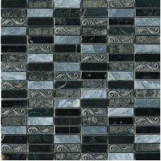 Мозаїка Cristal Piedra Gris Deco 30x30 Mosaics з колекції Mosaics Мозаїка Cristal Piedra Gris Deco 30x30 Mosaics з колекції Mosaics