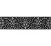 Бордюр (8x29.5) 8001428 CENEFA TIFFANY NERO - N° 5 з колекції N° 5 Atlantic Tiles