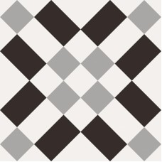 Декор 2 20x20 Patchwork BW Sant Agostino з колекції Patchwork BW Sant Agostino Patchwork Керамічна плитка SANTAGOSTINO