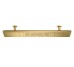 Верхній душ Axor ShowerHeaven 1200х300 4jet з підсвіткою 3500 K, Brushed Gold Optic (12427250)