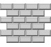 Мозаика 30x40 WT5107B WtGinepro PosaB Vogue Twins из коллекции Twins Vogue