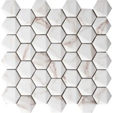 Мозаїка 30x30 Marmorea Hexagonal Calacata з колекції Marmorea Marmorea Керамічна плитка Grespania — сторінка 4