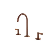 LIGNAGE LUXE, Змішувач для умивальника на 3 отвори, brushed сopper (100289236) LIGNAGE LUXE