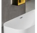 Ванна кварил FINION Duo Freestanding 1700x700 Water inlet (UBQ177FIN7N100V401) Chrome
