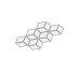 Мозаїка (17.5x30.5) MBF1MS1 Marmi Bianchi Mosaico Cubicin Fogli Carrara Nat Ret - Marmi Bianchi злекції Marmi Bianchi COEM