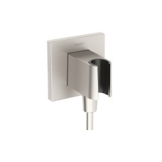 Шлангове під'єднання FixFit Porter E з тримачем, Stainless Steel Optic (26889800) Шлангове під'єднання FixFit Porter E з тримачем, Stainless Steel Optic (26889800) FIXFIT PORTER