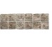 Бордюр (32.7x10) B6005- Fasciaebsuretebruno - Azteca-Maya з колекції Azteca-Maya Settecento