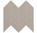Мозаїка (30x26) VRW115K Vrw Mos Chevron Silver - Verve Design з колекції Verve Design NovaBell