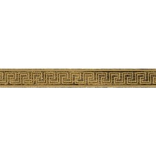 Бордюр Greca Oro Carbon 10x80 Eterno з колекції Eterno ETERNO Керамическая плитка Versace