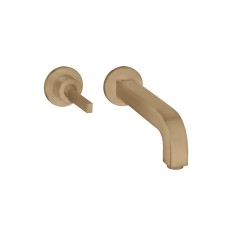 Змішувач Axor Citterio 220 Pin для умивальника зі стіни Brushed Bronze 39116140 Змішувач Axor Citterio 220 Pin для умивальника зі стіни Brushed Bronze 39116140
