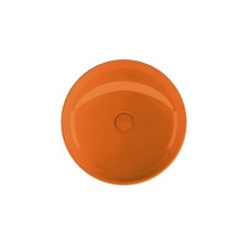 VOLLE умивальник круглий 43*43*10,5 см, помаранчевий	