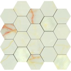 Мозаїка Hexagon Onyx 34x36 Majestic Valentino з колекції Majestic Valentino
