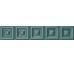 Декор (4x20) 1045190 List. Quadra Ottaniot1 - Parentesi Quadra з колекції Parentesi Quadra Cerasarda