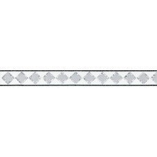 Мозаїка Giunone Oro Bianco 10 12.8x100 Fregi з колекції Fregi Мозаїка Giunone Oro Bianco 10 12.8x100 Fregi з колекції Fregi