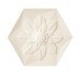 Декор (29.8x25.8) Белый замороженный цветок - Frozen Garden з колекції Frozen Garden Bisazza