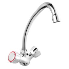 Змішувач STANDART,кухня ,хром FERRO