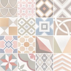 (20x20) 22103 Patchwork Pastel - Caprice Deco з колекції Caprice Deco Equipe