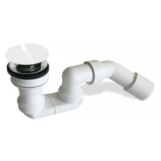 Сифон для ванн Push-to-Open White Alpin (U90952001) Сифон для ванн Push-to-Open White Alpin (U90952001)