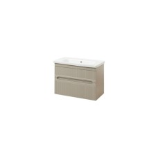Тумба Aria мокко матовий ТПБ-2 Д 65 з умивальником "Fenova" Тумба Aria мокко матовий ТПБ-2 Д 65 з умивальником "Fenova"