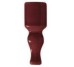 Спецелемент Angolo Finale Dark Wine 2x6.5 Vintage Ceramiche Grazia з колекції Vintage Ceramiche Grazia
