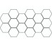 Мозаїка (22x45) Pudd41 Mosaico Random Decor Bianco - Dechirer з колекції Dechirer Mutina