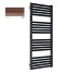 Полотенцесушитель 1185x600 Quadrus Slim One Ral Cooper WWQSN118060KCOPE8P Terma Terma