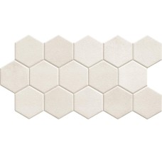 MUSE HEX WHITE 26.5х51 (шестигранник (плитка для пола и стен)