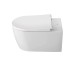 BENTO STARCK BOX Унітаз підвісний 40х59,5 White High Gloss HygieneGlaze + сидіння (45930920A1)
