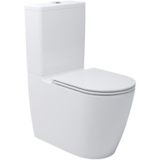 3010510 DO IT Компакт безобідковий з кришкою soft-close, Vortex Flush, білий глянець (1 сорт) 3010510 DO IT Компакт безобідковий з кришкою soft-close, Vortex Flush, білий глянець (1 сорт)
