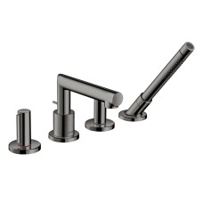 Змішувач Axor Uno на край ванни 4 отвори виступ 152мм, Polished Black Chrome (45444330) UNO Сантехніка Axor (HansGrohe) — сторінка 6
