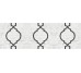 Декор Intreccio Mix 32x96.2 Lux Experience Wall Impronta з колекції Lux Experience Wall Impronta