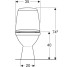Унитаз-комп.полов.,СОЛО гор 3/6 ниж.под. сид.Duroplast Soft Close