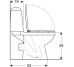Унитаз-комп.полов.,СОЛО гор 3/6 ниж.под. сид.Duroplast Soft Close