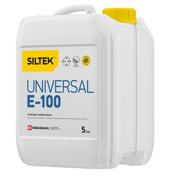Ґрунтовка глибокопроникаюча універсальна Siltek Universal E-100 (5 л) Siltek