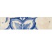 Плитка FREGIO BLU MAIOLICA - 6x24 J368 Miniature Fregio з колекції Miniature Fregio Marca Corona