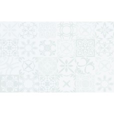 SANSA WHITE PATTERN GLOSSY 25х40 (плитка настенная)